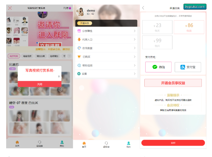 写真图片视频打赏站 2025开源系统源码 图片