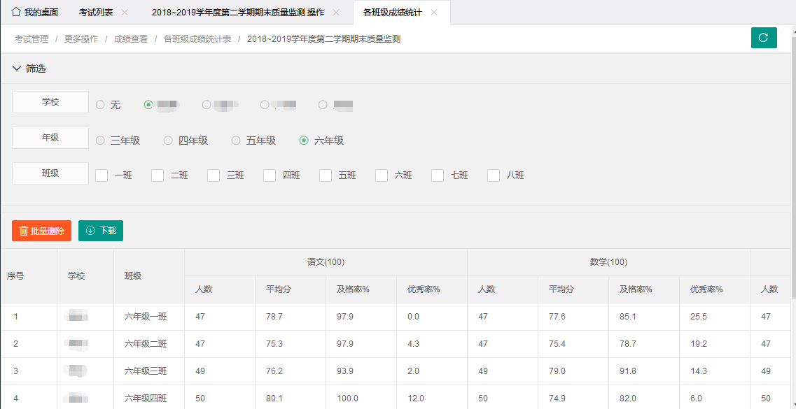 学生成绩管理平台PHP源码 图片