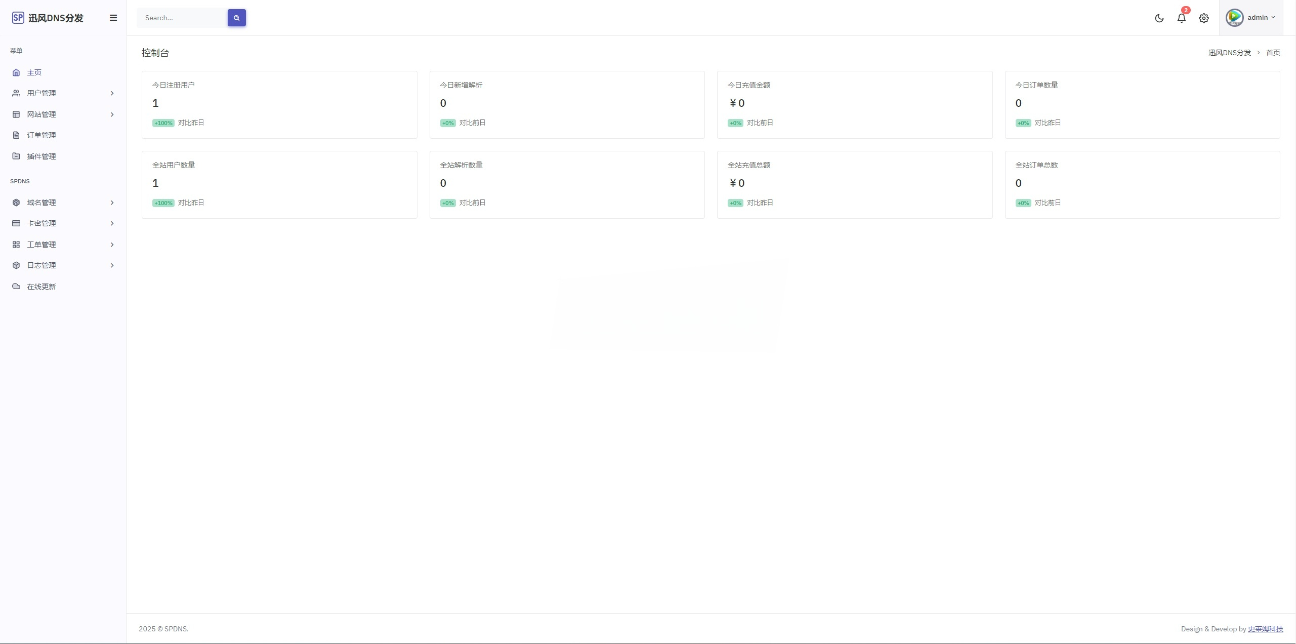 迅风二级域名分发系统源码 图片 迅风二级域名分发系统源码 图片
