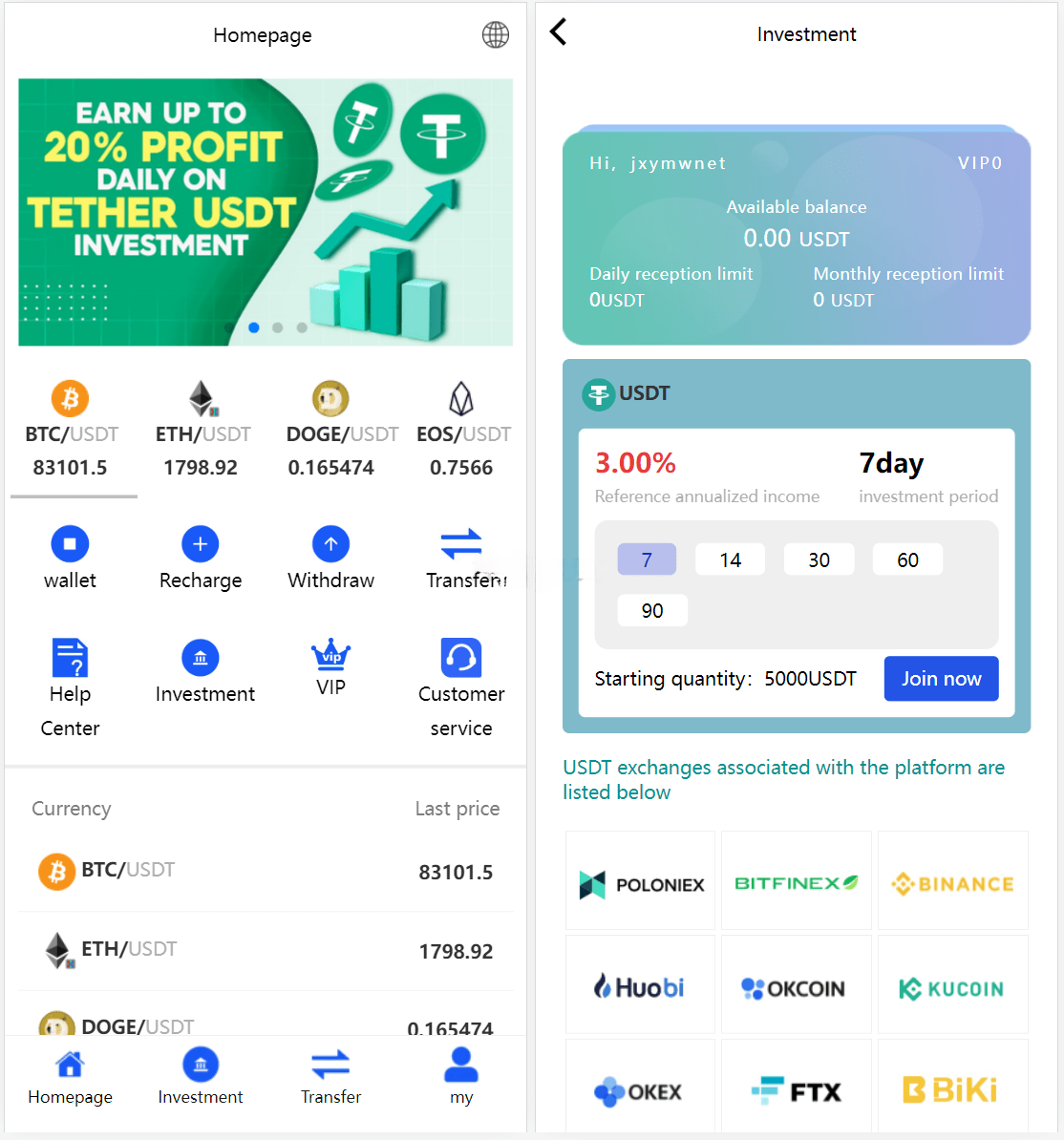 多国语言版 USDT 虚拟币投资理财系统源码 支持全球用户与区块链投资 封面