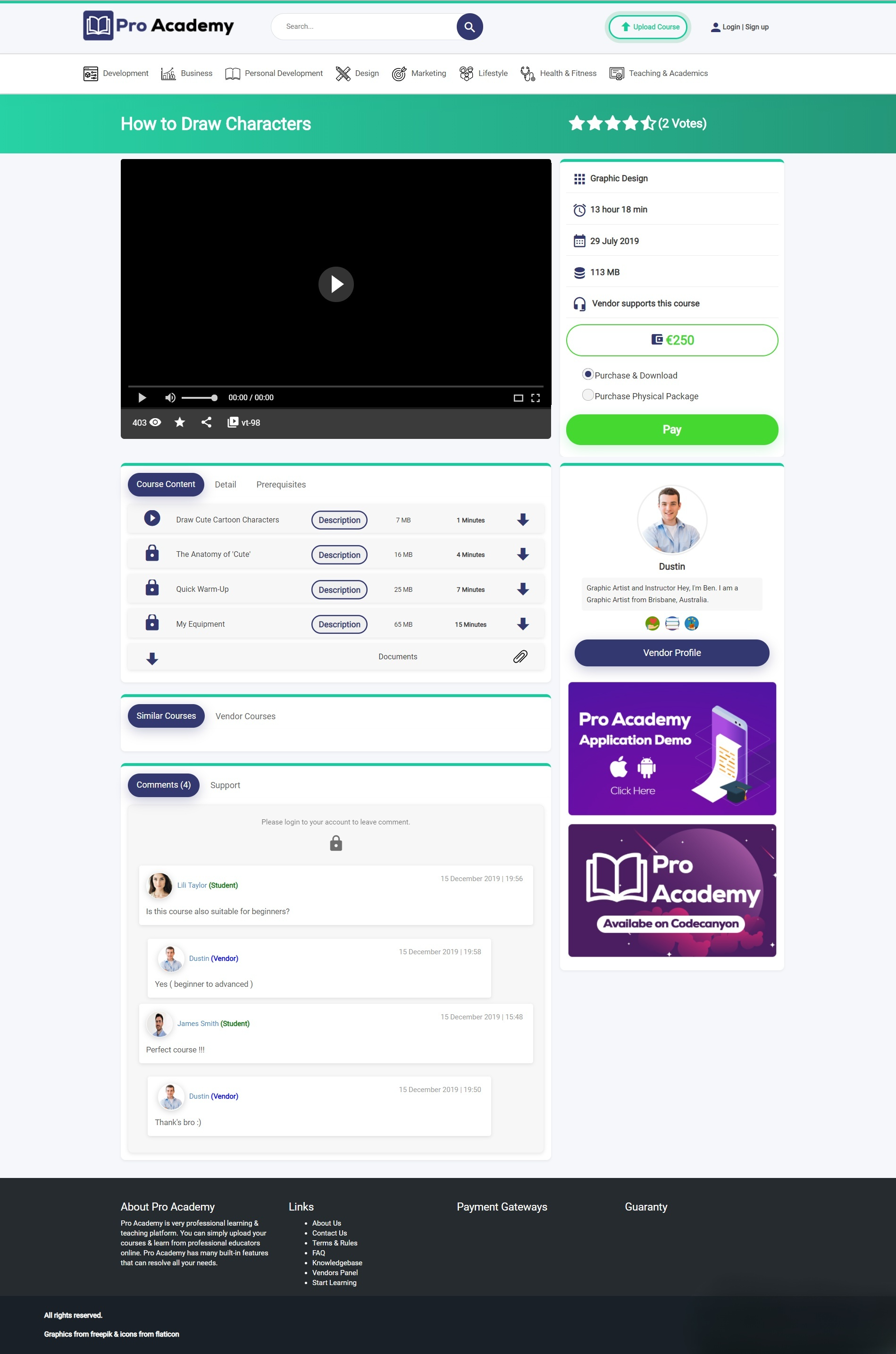 Proacademy PHP在线教育LMS源码 直播课程系统 图片 Proacademy PHP在线教育LMS源码 直播课程系统 图片