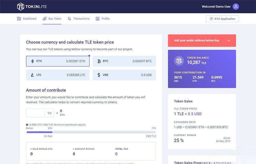 TokenWiz基于PHP+Laravel的ICO STO代币销售管理系统源码 图片 TokenWiz基于PHP+Laravel的ICO STO代币销售管理系统源码 图片