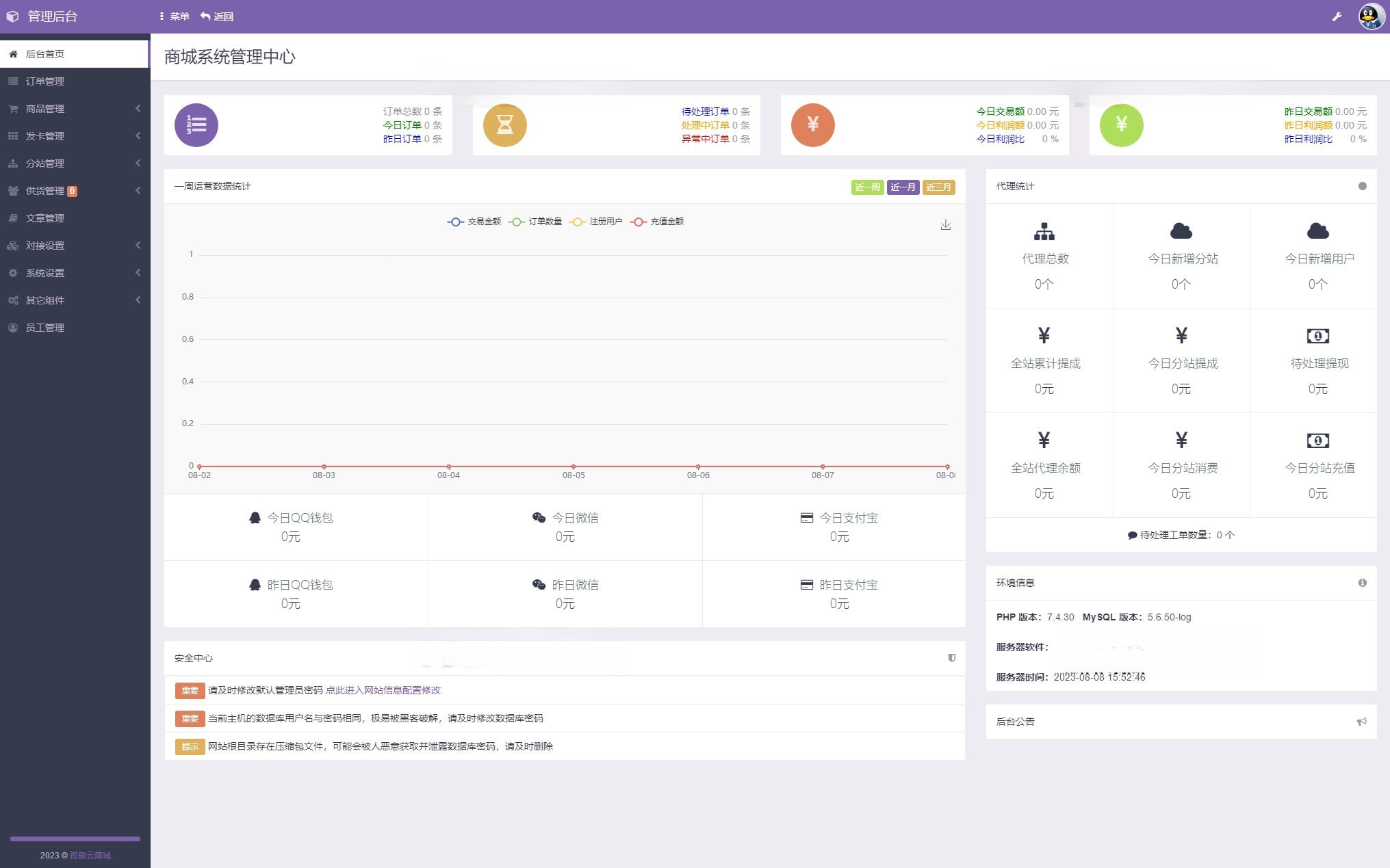孤傲云商城系统 PHP源码 电子商务平台 图片 孤傲云商城系统 PHP源码 电子商务平台 图片