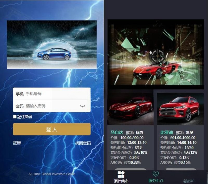 汽车区块链金融理财系统PHP源码 安全净化版 封面