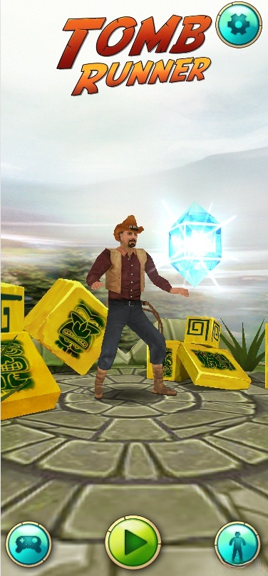 神庙逃亡HTML5游戏源码 跨平台休闲游戏引流推广 图片