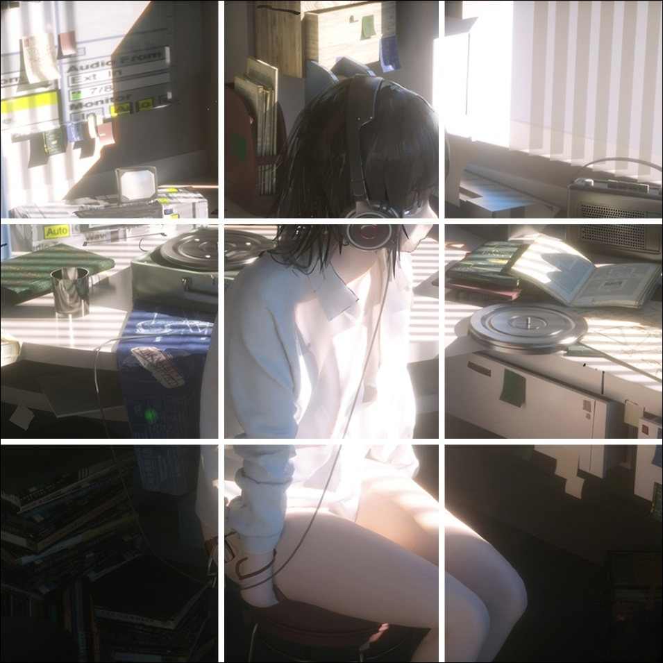 微信朋友圈九宫格四宫格切图工具PHP源码二开美化版 封面