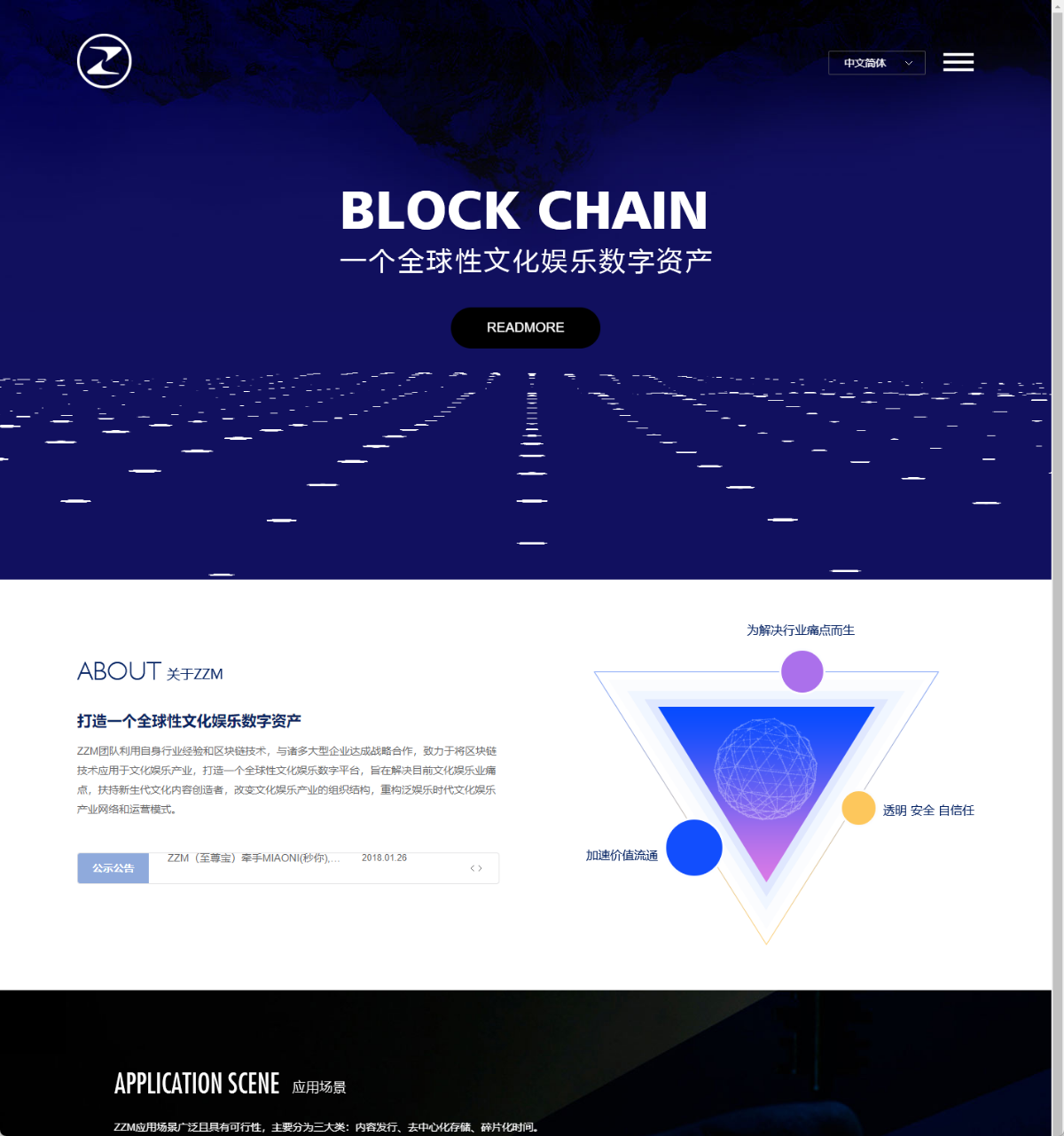ZZM区块链文化娱乐网站PHP源码 图片