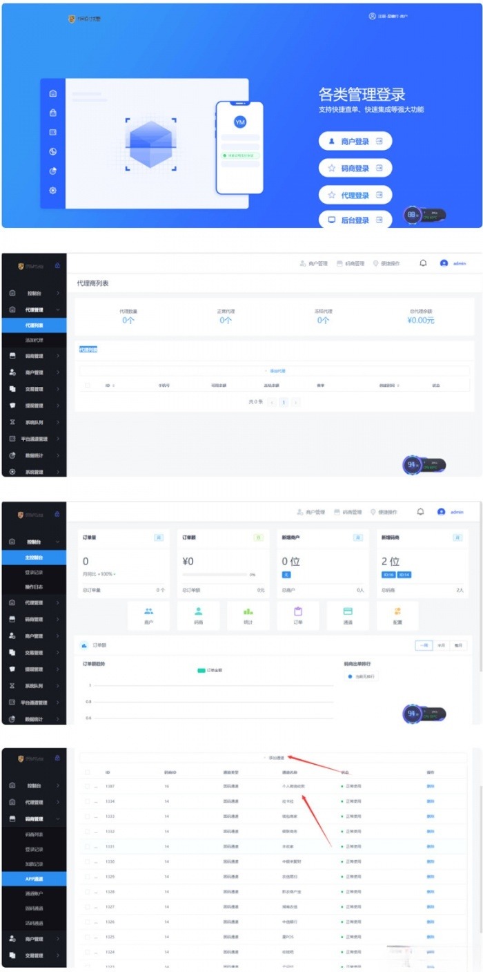 云码付2025版一体化自动商户代理支付系统源码 图片 云码付2025版一体化自动商户代理支付系统源码 图片