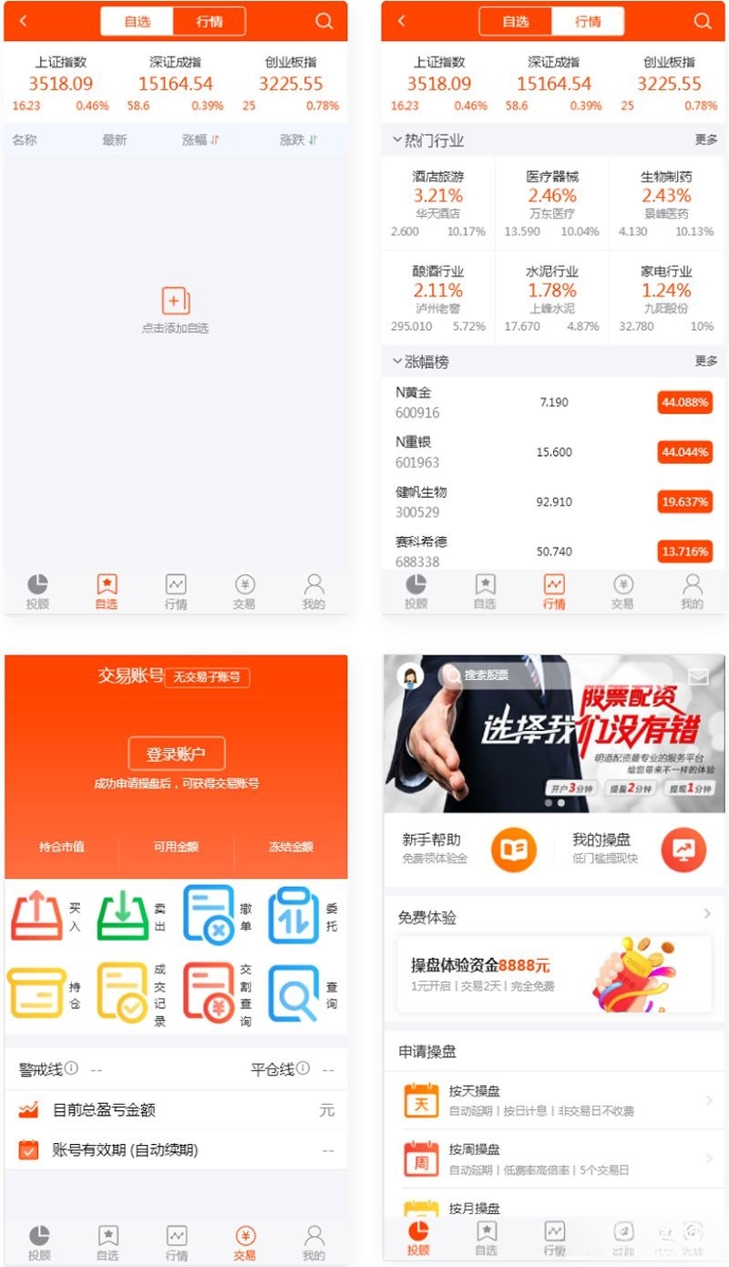 PHP股票配资系统源码 A股策略买点稳定运行 图片 PHP股票配资系统源码 A股策略买点稳定运行 图片