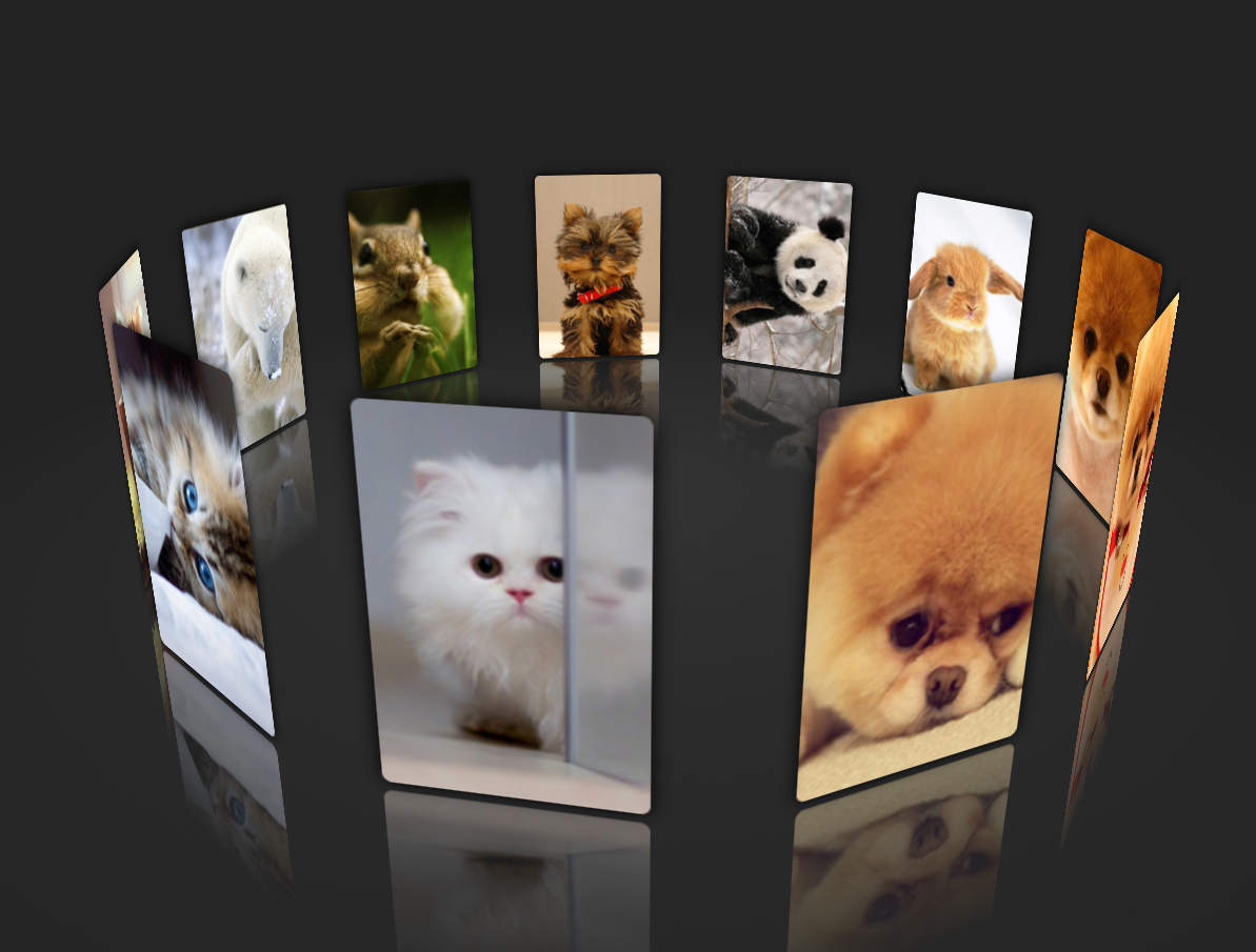 HTML 3D动态相册表白源码 照片替换工具 图片