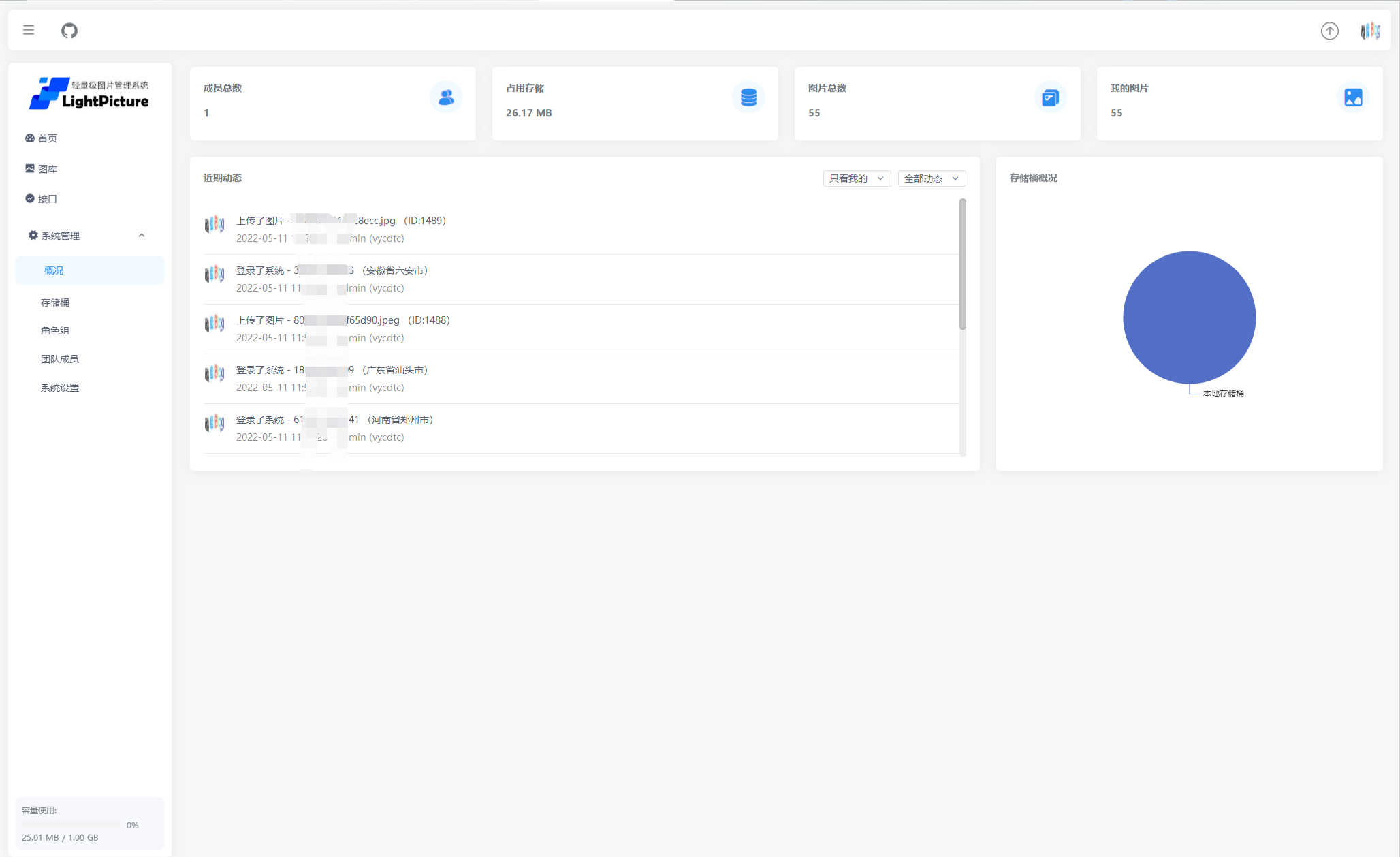 LightPicture图床系统源码 PHP开发多存储支持 图片 LightPicture图床系统源码 PHP开发多存储支持 图片
