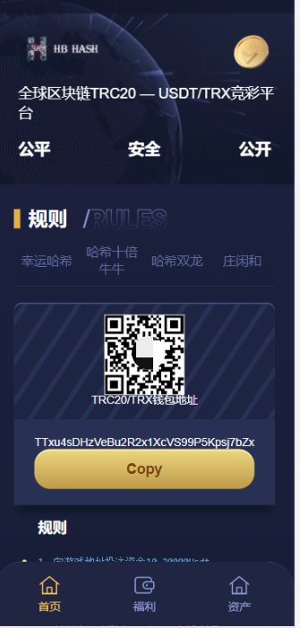 哈希竞猜游戏PHP源码系统 封面