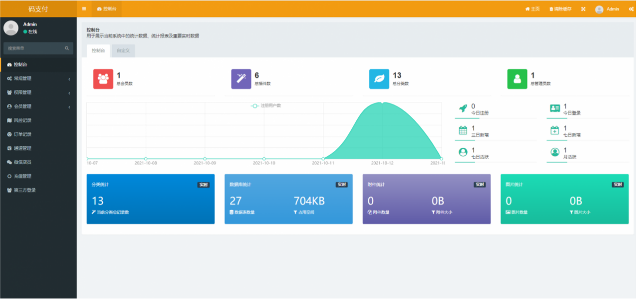 源支付2.2 ThinkPHP三网免挂收款系统源码 图片