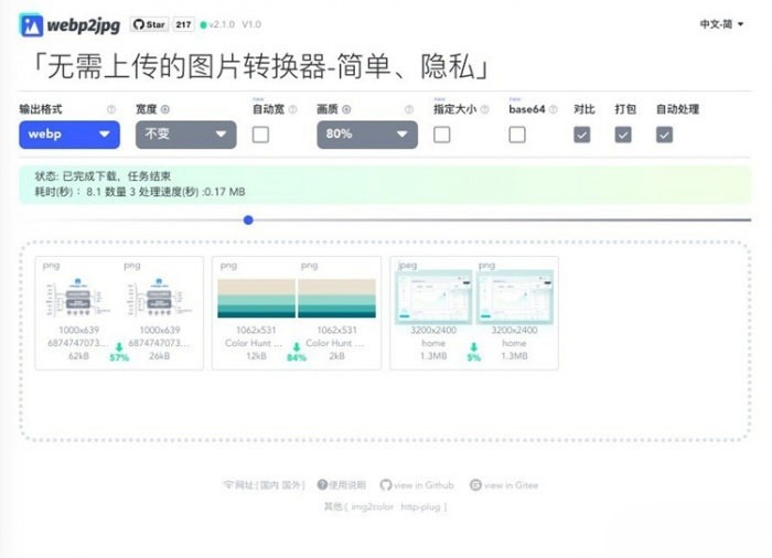 webp2jpg Web在线图片格式转换工具源码 图片