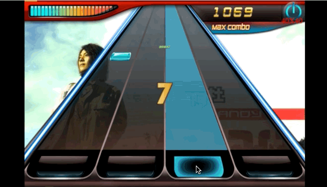 Cocos2d-x仿节奏大师跨平台游戏源码 图片