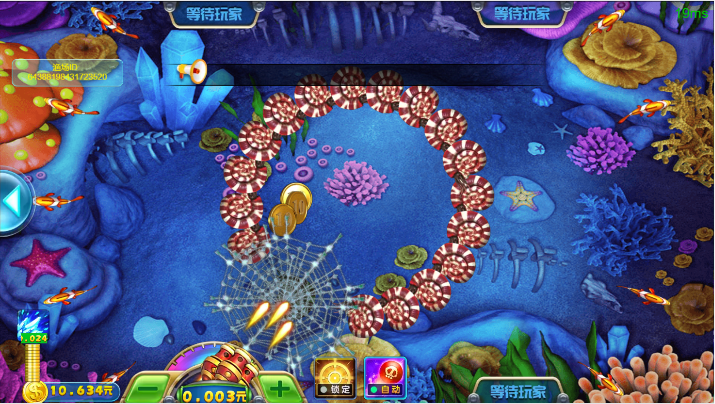 Go语言开发H5捕鱼游戏源码 图片