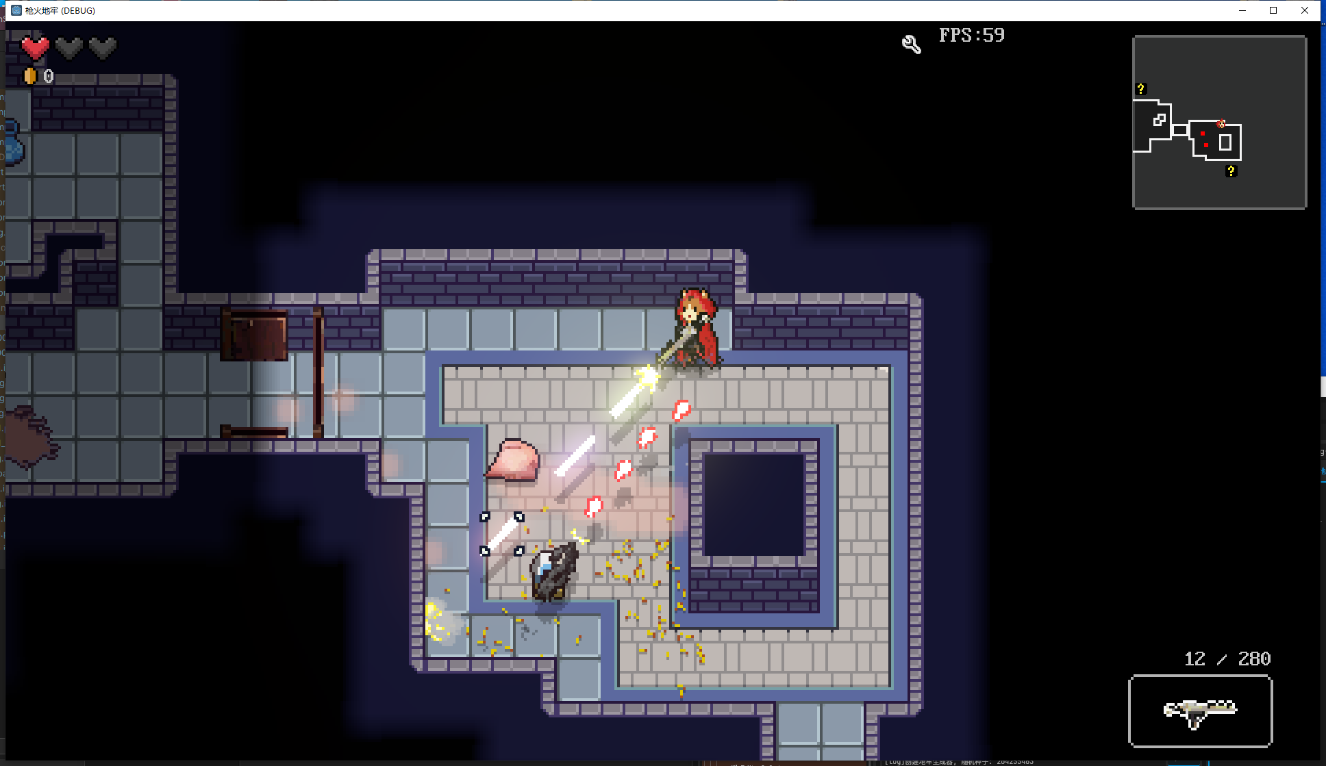 枪火地牢 Godot引擎 地牢射击 RogueLike 游戏源码 图片