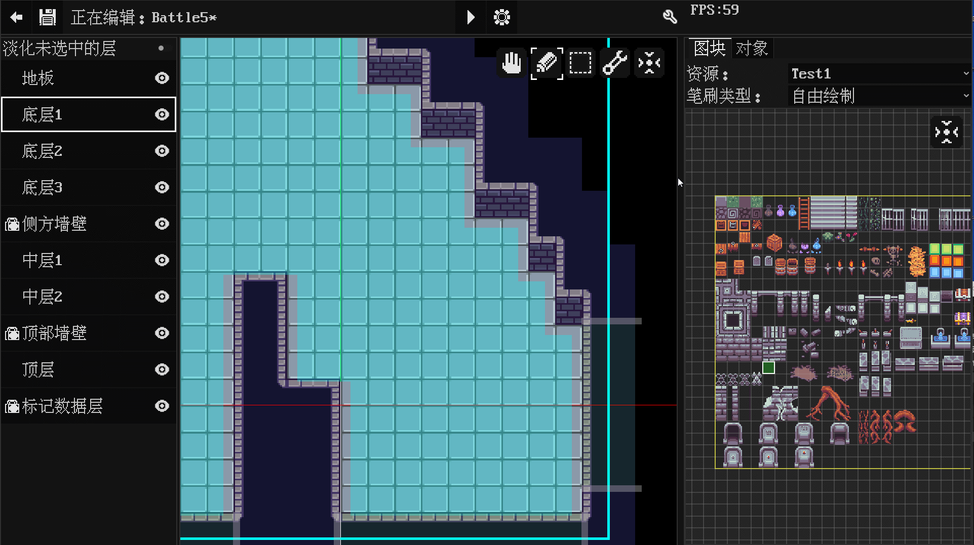 枪火地牢 Godot引擎 地牢射击 RogueLike 游戏源码 图片