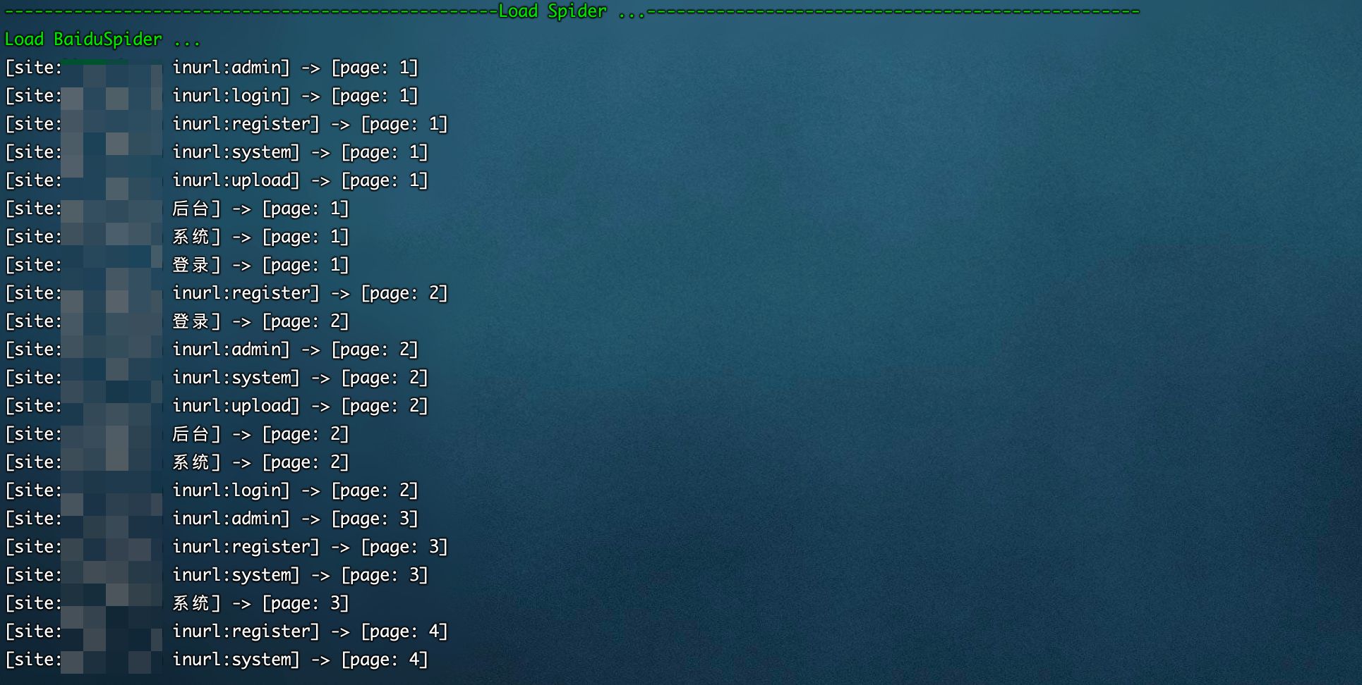 Python自动化信息收集工具源码 图片