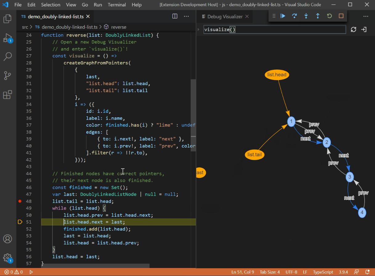 调试数据可视化VS Code扩展源码 图片