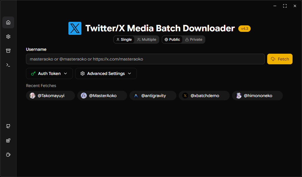 TwitterX 媒体下载工具 原创图片视频 图片