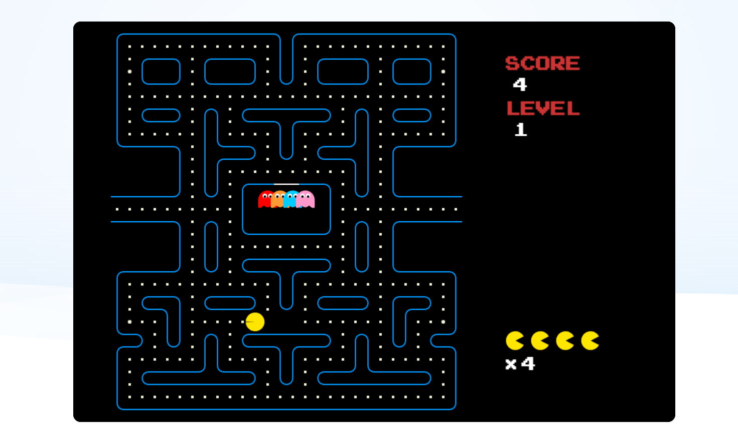吃豆人HTML5游戏源码 封面