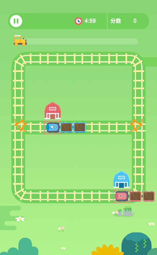 小火车货运益智游戏源码 图片