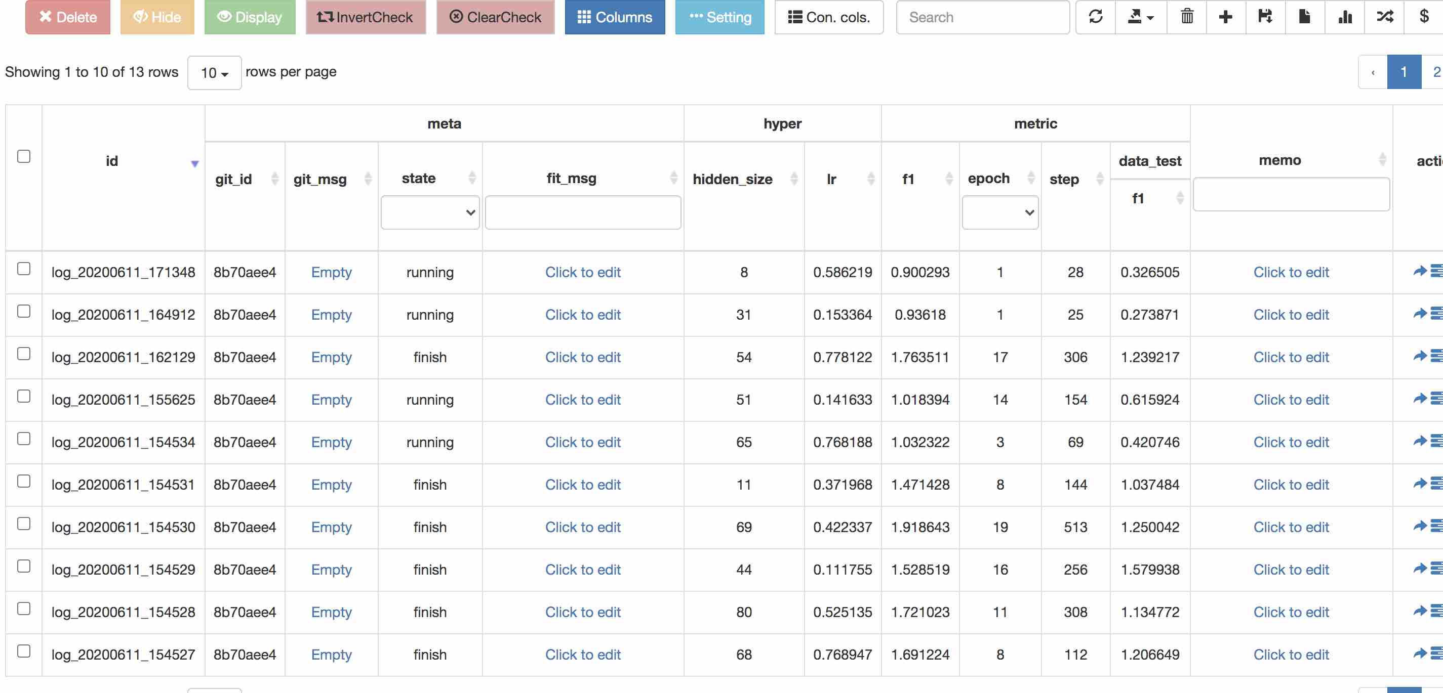 fitlog深度学习日志管理工具 图片