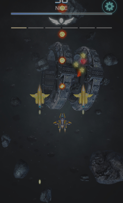 鹰击长空H5射击游戏源码 图片