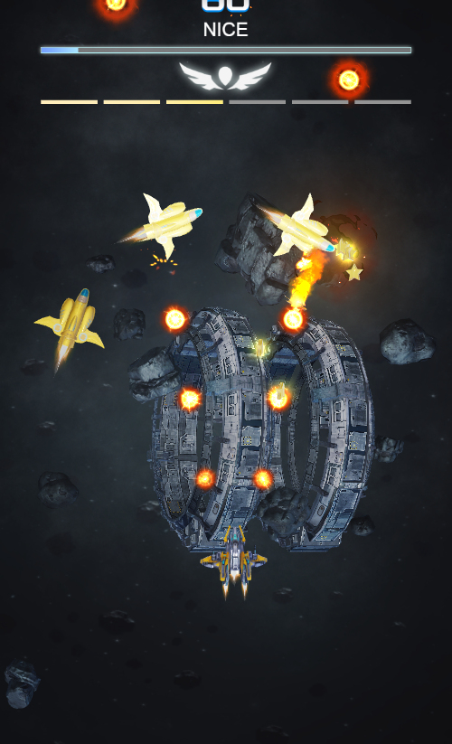 鹰击长空H5射击游戏源码 图片