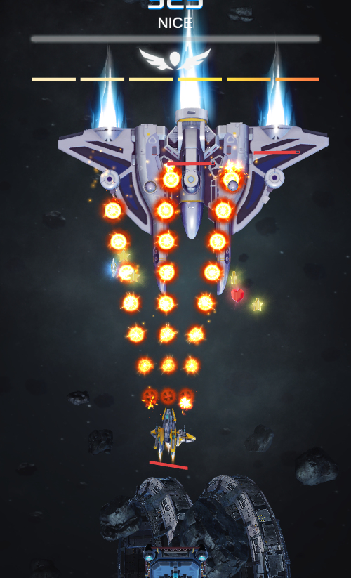 鹰击长空H5射击游戏源码 图片