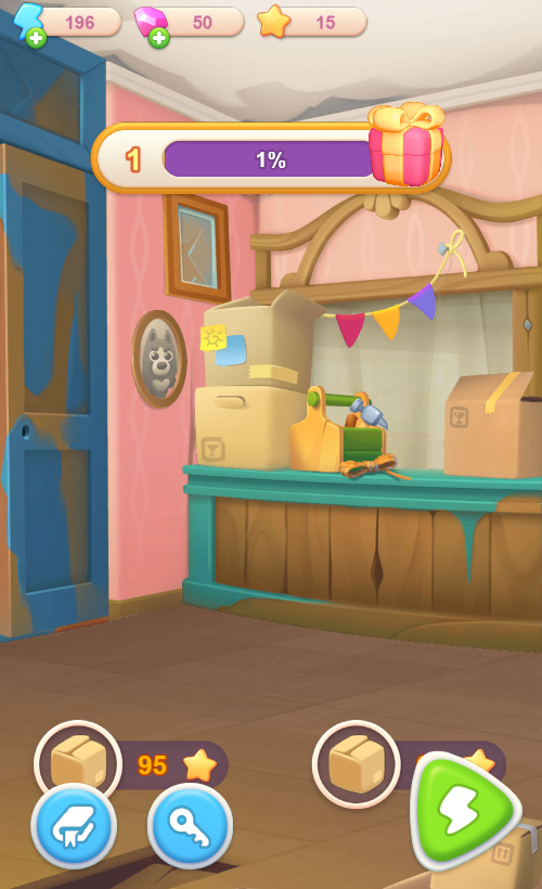 房子改造合成H5游戏源码 图片