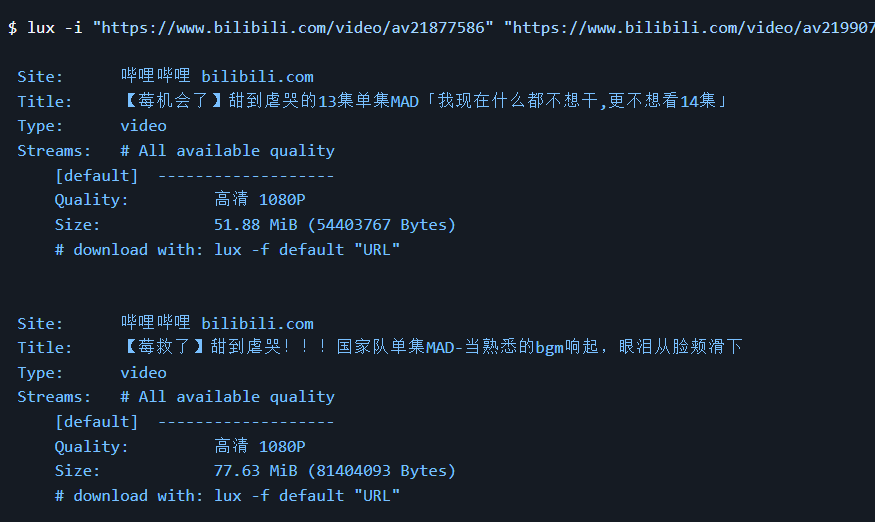 视频下载工具 Go语言跨平台 图片