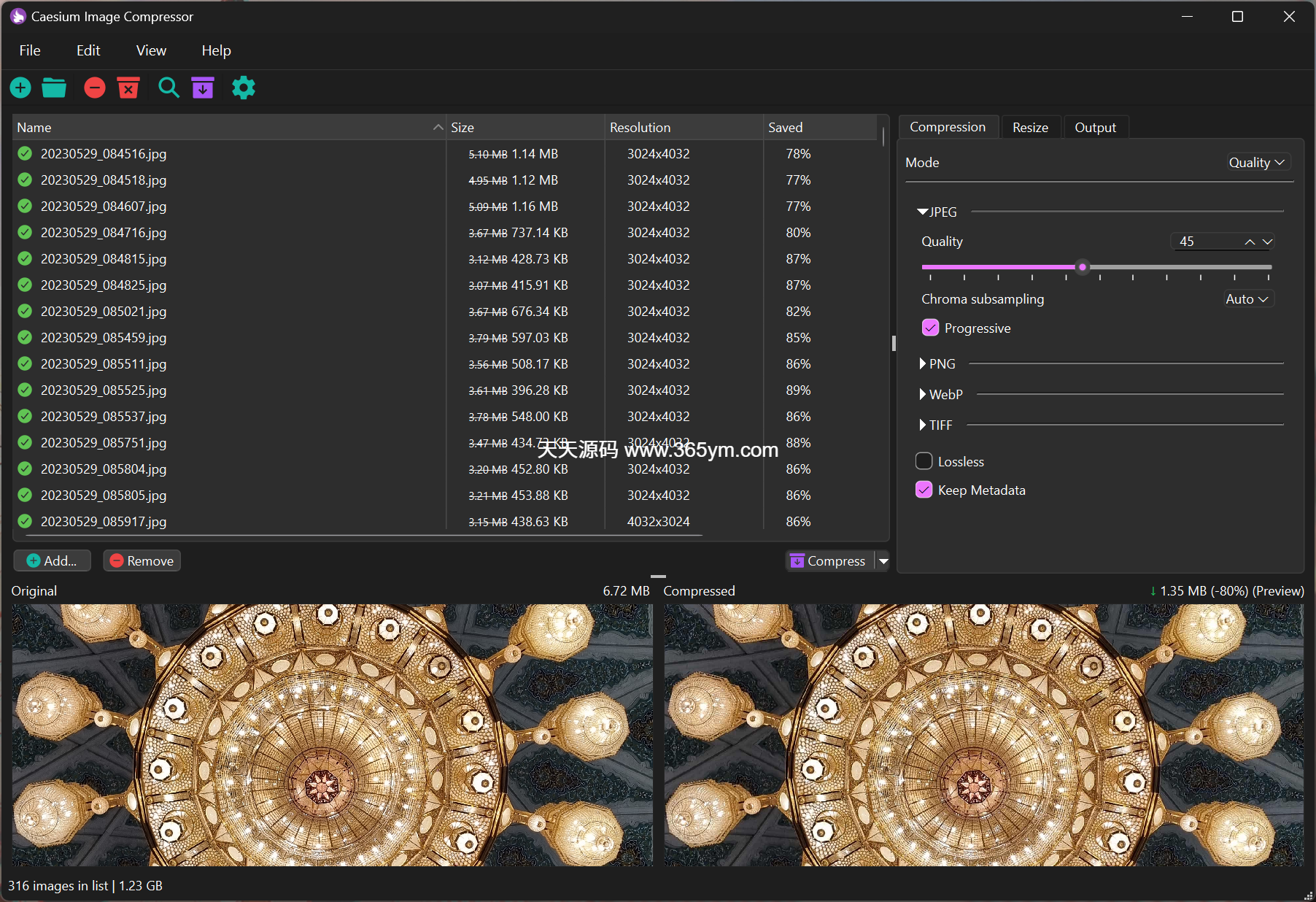 Caesium图像压缩软件 封面