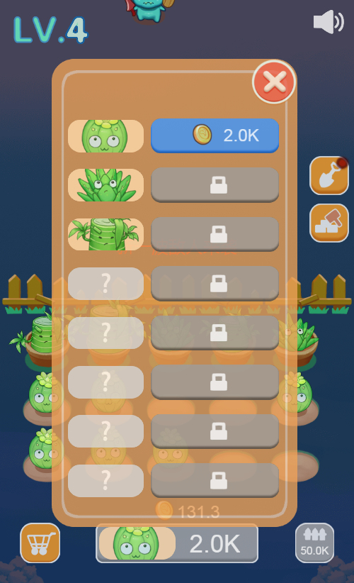 花朵合成H5塔防游戏源码 图片