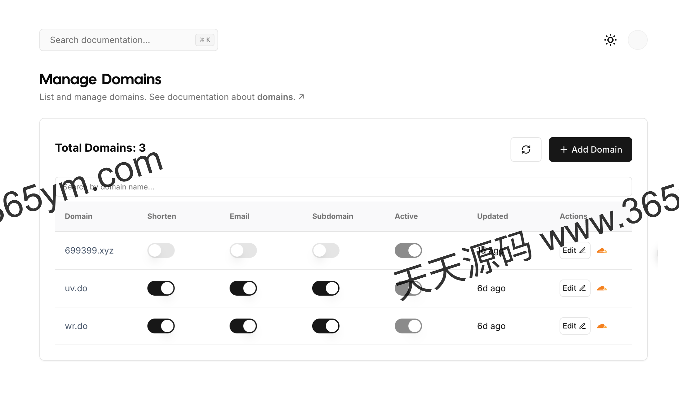 多功能聚合工具 短链接邮箱DNS 图片