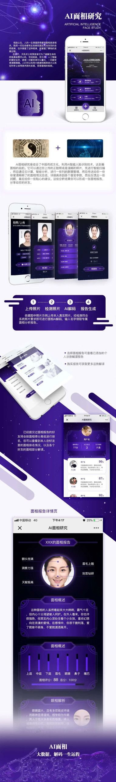 AI面相测算小程序源码 封面