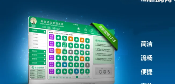 ASP.NET酒店管理系统C#源码与预订统计报表 封面