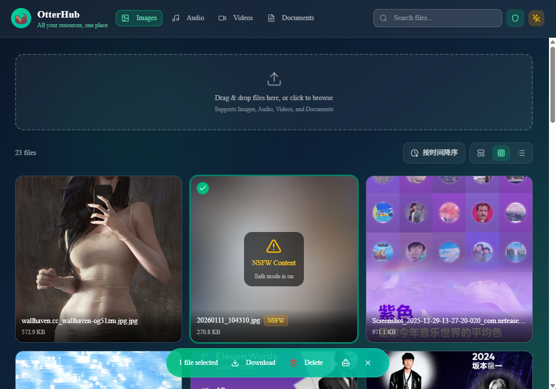 OtterHub私人文件存储服务源码基于CloudflareKV与TelegramBot 封面
