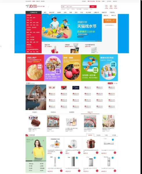 Ecshop内核仿小京东B2B2C商城PHP源码 封面